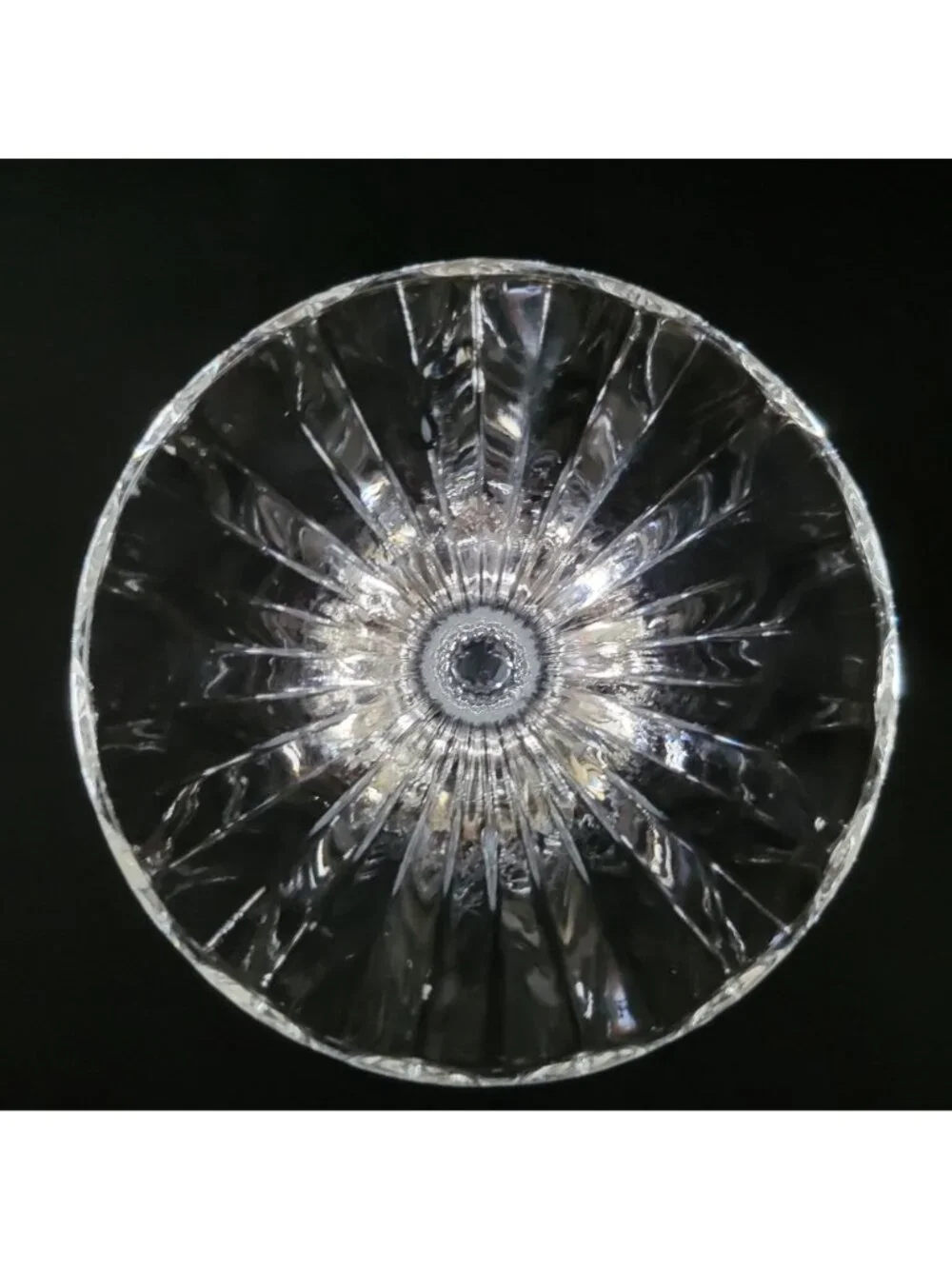 Vintage Cristal d'Arques Durand Bretagne Crystal Champagne Flute Vtg Stemware